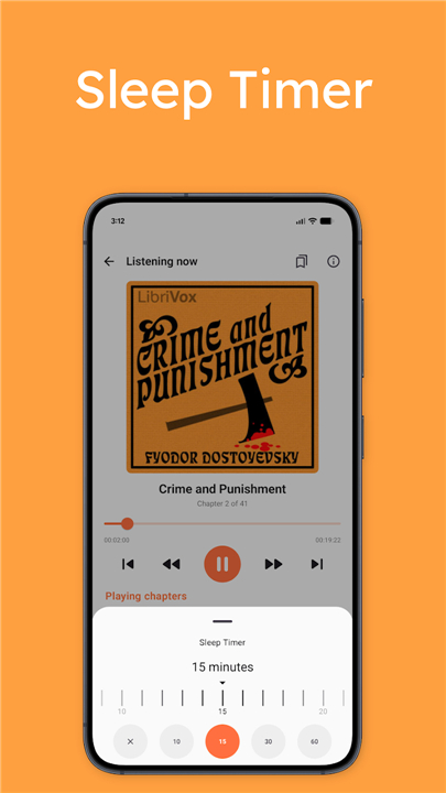 Lissen: Audiobookshelf client screenshot6