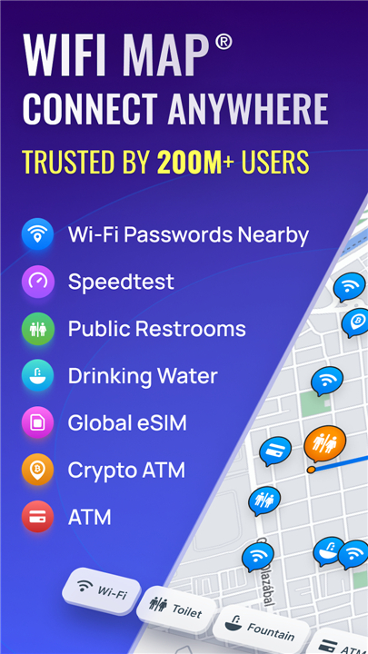 WiFi Map: Free Wi-Fi Near You screenshot1