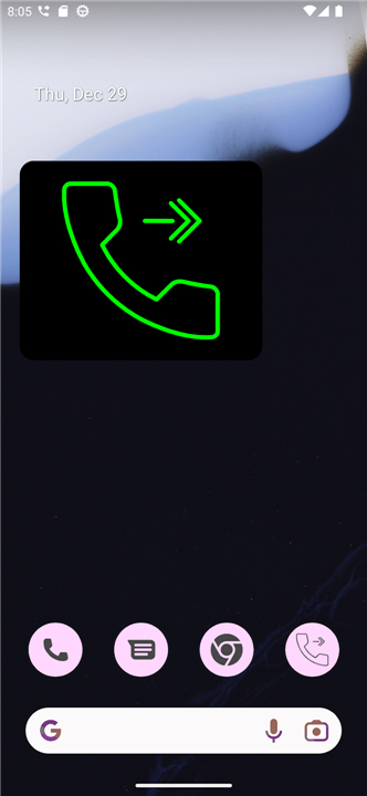 Call Forwarding Status Widget screenshot3