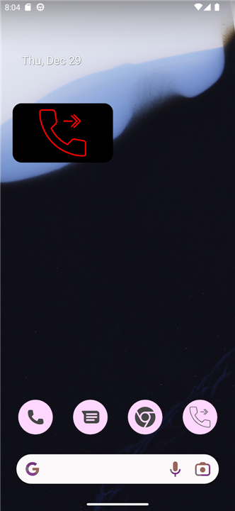 Call Forwarding Status Widget screenshot4