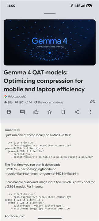 Harmonic for Hacker News screenshot6