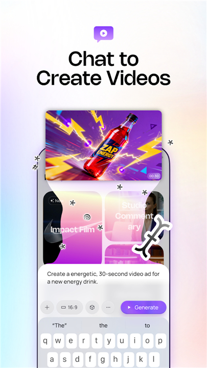 Medeo - AI Video Generator screenshot1