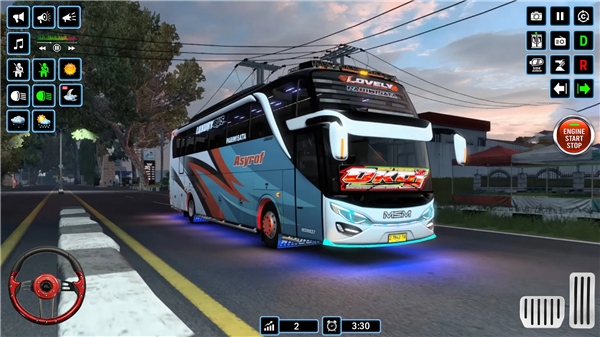 Bus Games Real Bus Driving 3D screenshot1