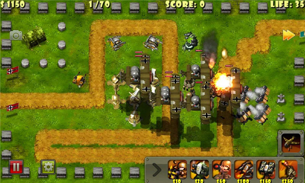 Little Commander - WWII TD screenshot3
