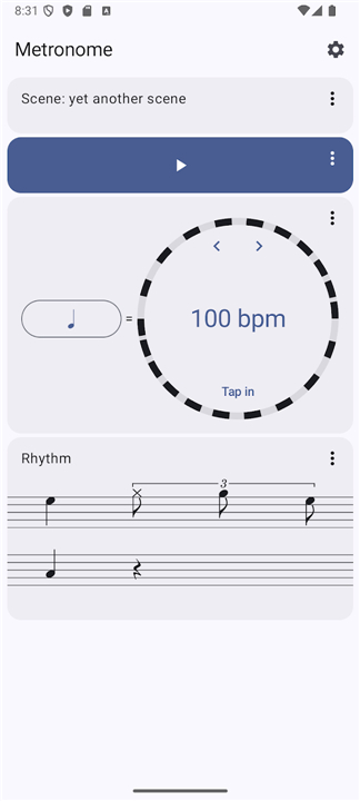 Metronome screenshot1