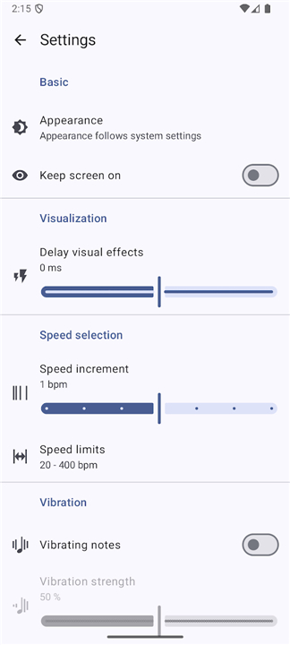 Metronome screenshot4