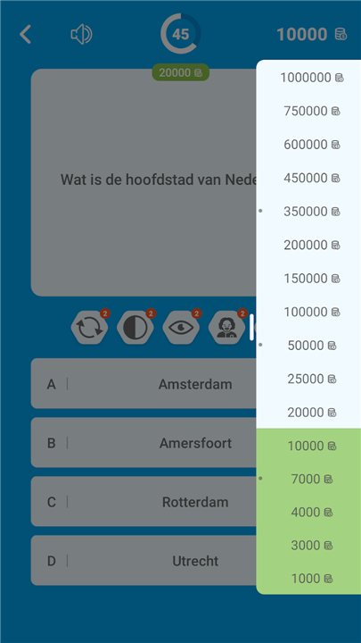 Miljonairs Nederlands screenshot4