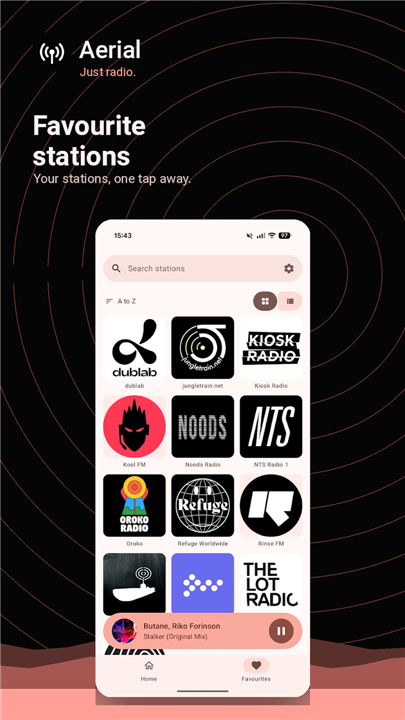 Aerial: Internet Radio screenshot4