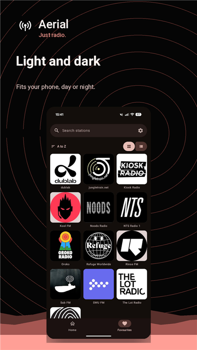 Aerial: Internet Radio screenshot5