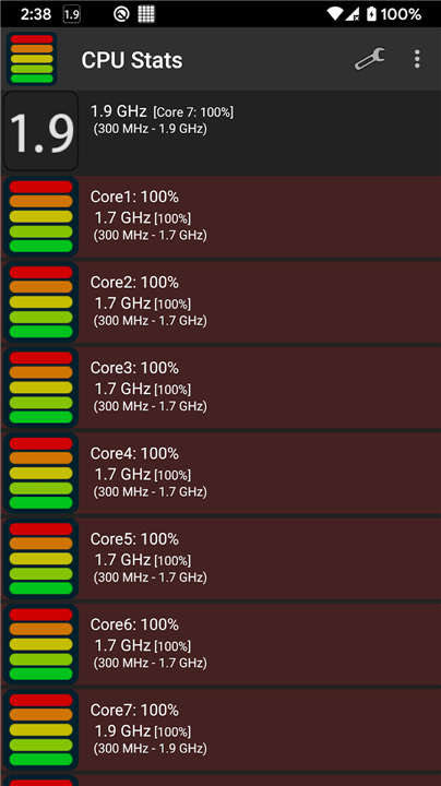 CPU Stats screenshot1