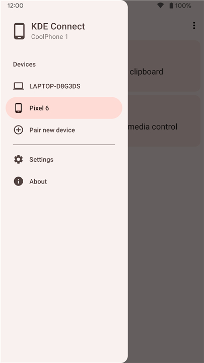 KDE Connect screenshot2
