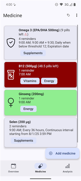 MedTimer: Med & Pill Reminder screenshot2