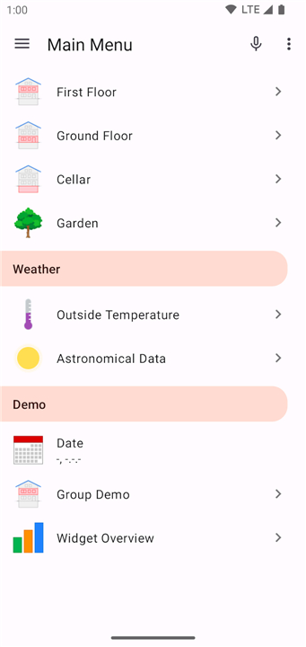 openHAB screenshot1