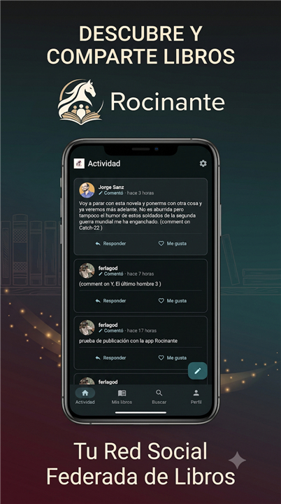 Rocinante: BookWyrm Client screenshot2