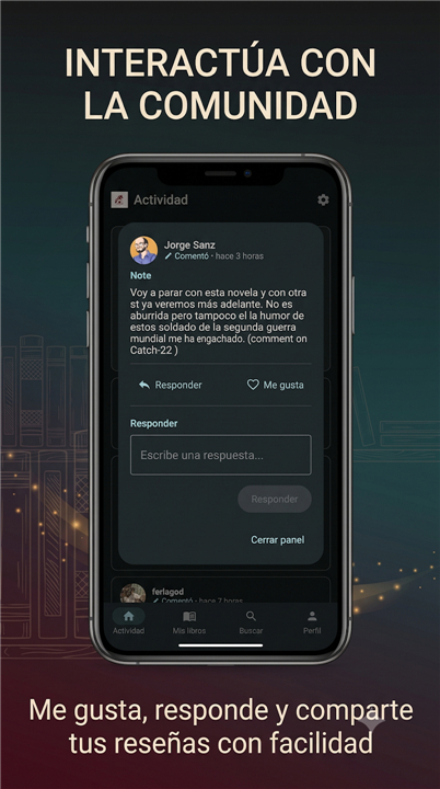 Rocinante: BookWyrm Client screenshot3