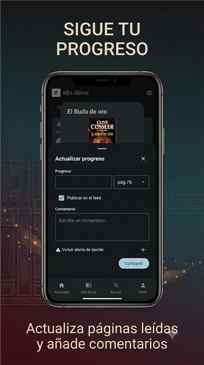 Rocinante: BookWyrm Client screenshot5
