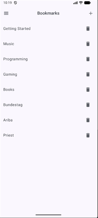Taiga Mobile Nova screenshot2