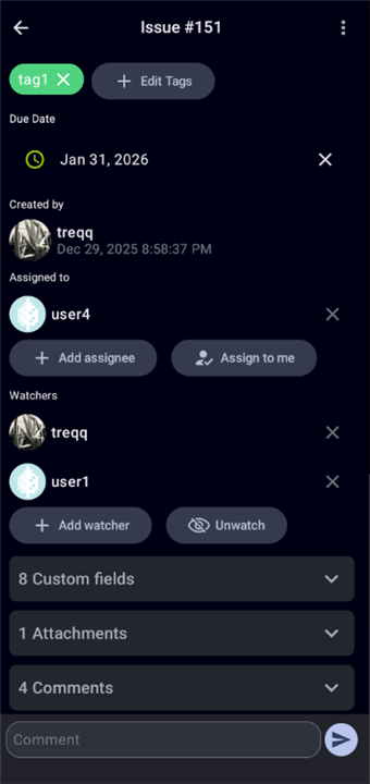 Taiga Mobile Nova screenshot5