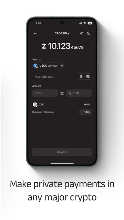 Zodl: Zcash Wallet screenshot5