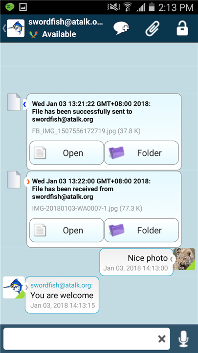 aTalk (Jabber / XMPP) screenshot3