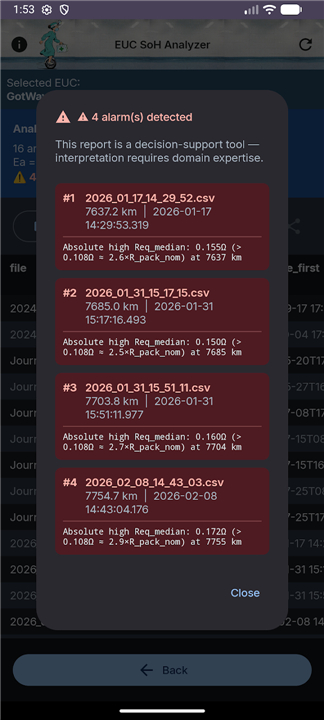 EUC SoH Analyzer screenshot6