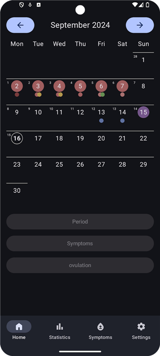 Mensinator screenshot5
