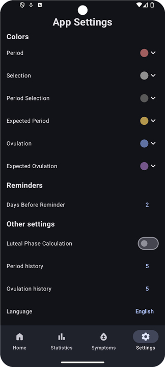 Mensinator screenshot6