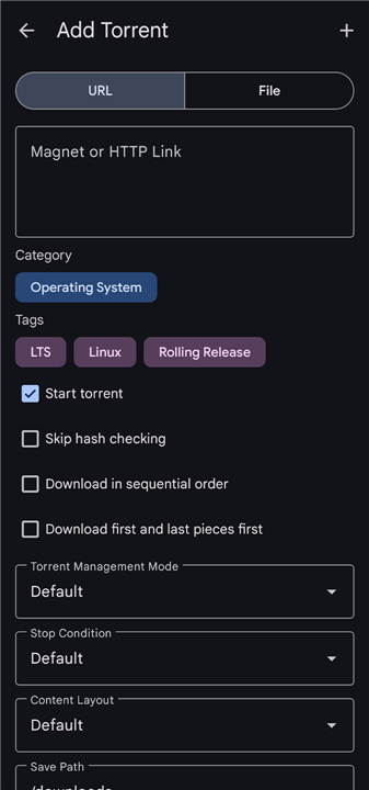 qBitController screenshot4