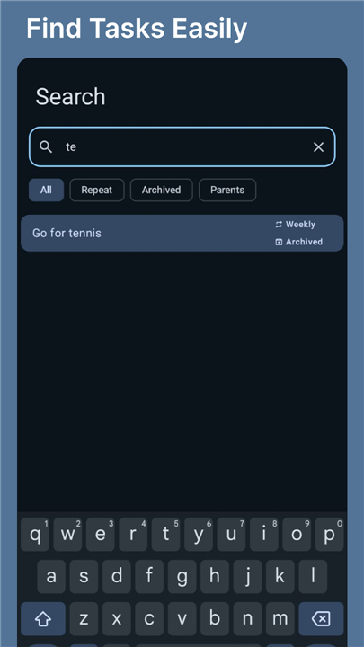 Tidy: Tasks and Routine screenshot4