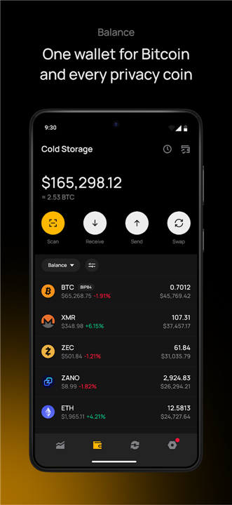 Unstoppable: Crypto Wallet screenshot1