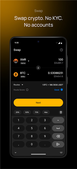 Unstoppable: Crypto Wallet screenshot3