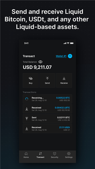 Blockstream Bitcoin Wallet screenshot6