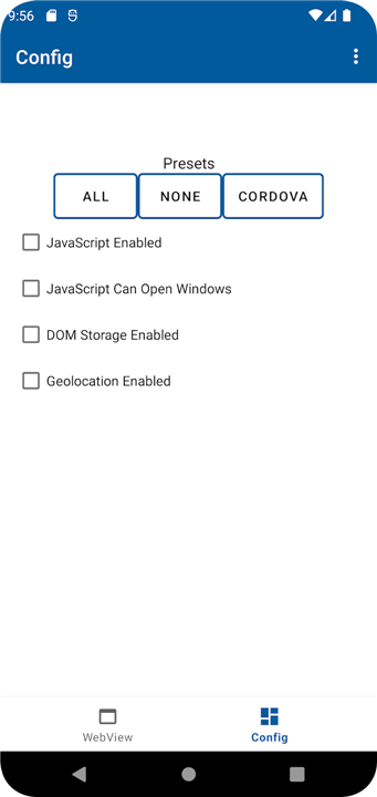 CanIWebView - WebView Test App screenshot2