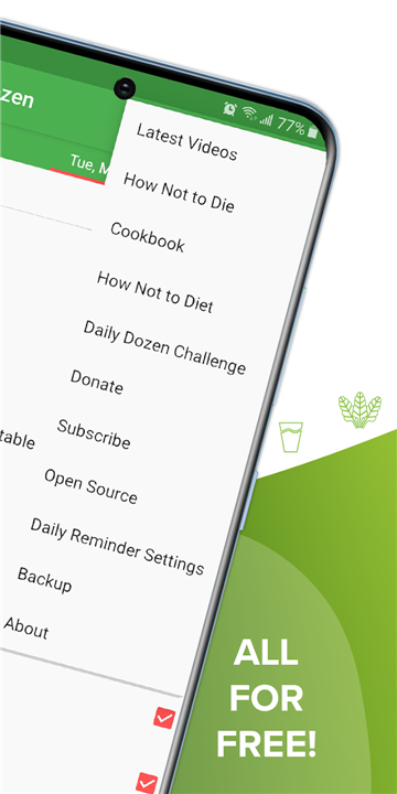 Dr. Gregers Daily Dozen screenshot2