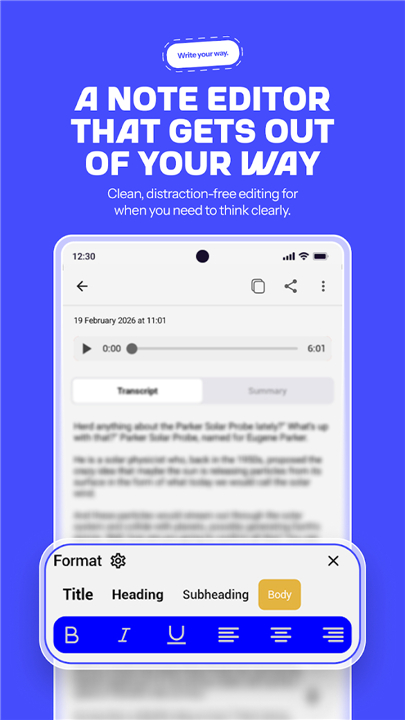 Notely Voice: AI Voice to Text screenshot3