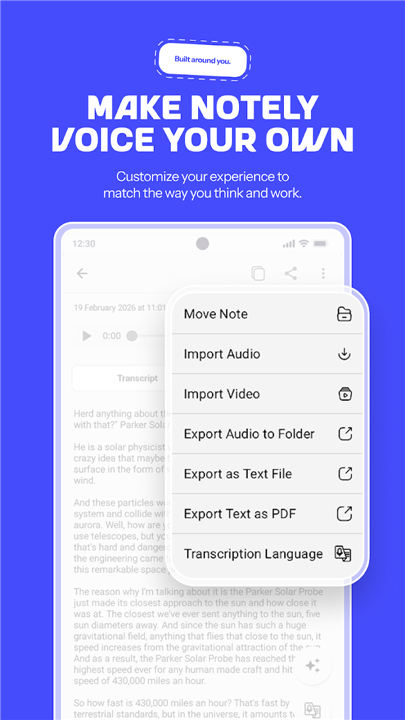 Notely Voice: AI Voice to Text screenshot8