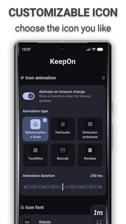 KeepOn - Keep screen on! screenshot3