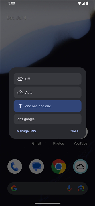 Private DNS Quick Setting screenshot7