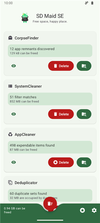 SD Maid 2/SE - System Cleaner screenshot1