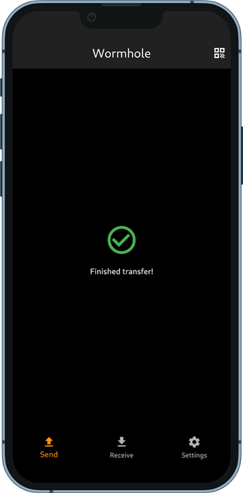 Wormhole File Transfer screenshot8