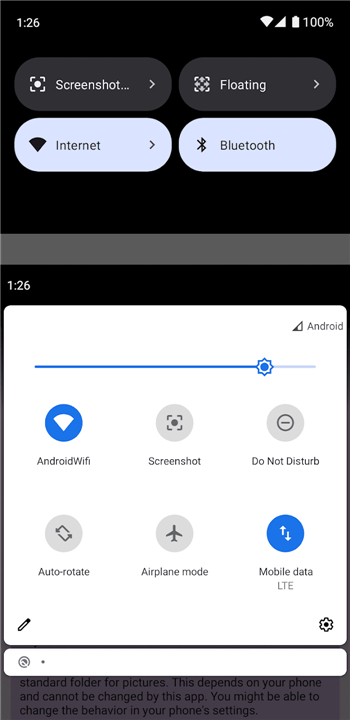 Screenshot Tile [No root] screenshot1