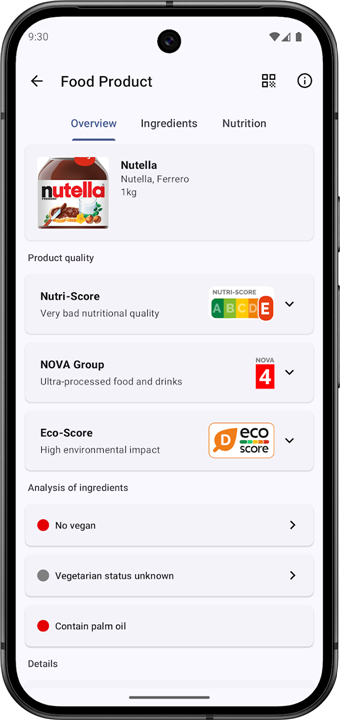 Scanner: QR Code and Products screenshot2