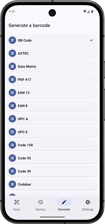 Scanner: QR Code and Products screenshot4