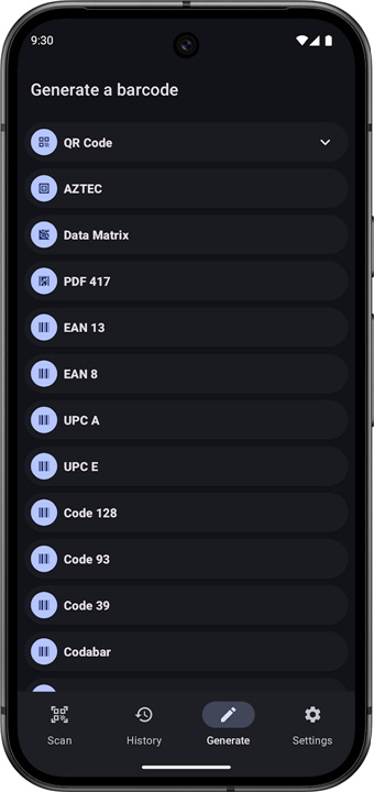 Scanner: QR Code and Products screenshot8