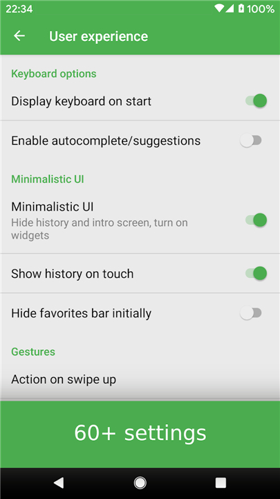 KISS Launcher screenshot4