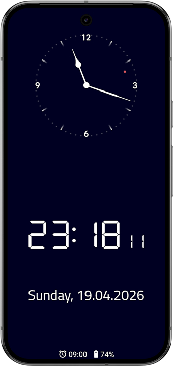 Clock Screensaver & Widget screenshot2