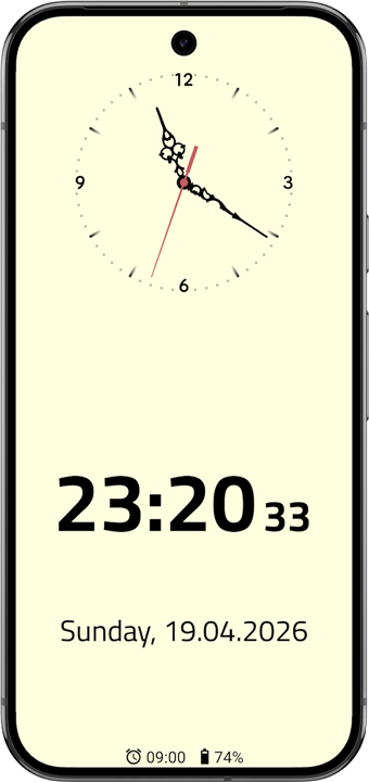 Clock Screensaver & Widget screenshot5