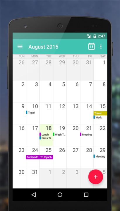Etar - OpenSource Calendar screenshot3