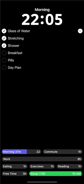 Productivity System: timeto.me screenshot2