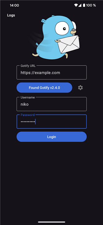 Gotify screenshot3